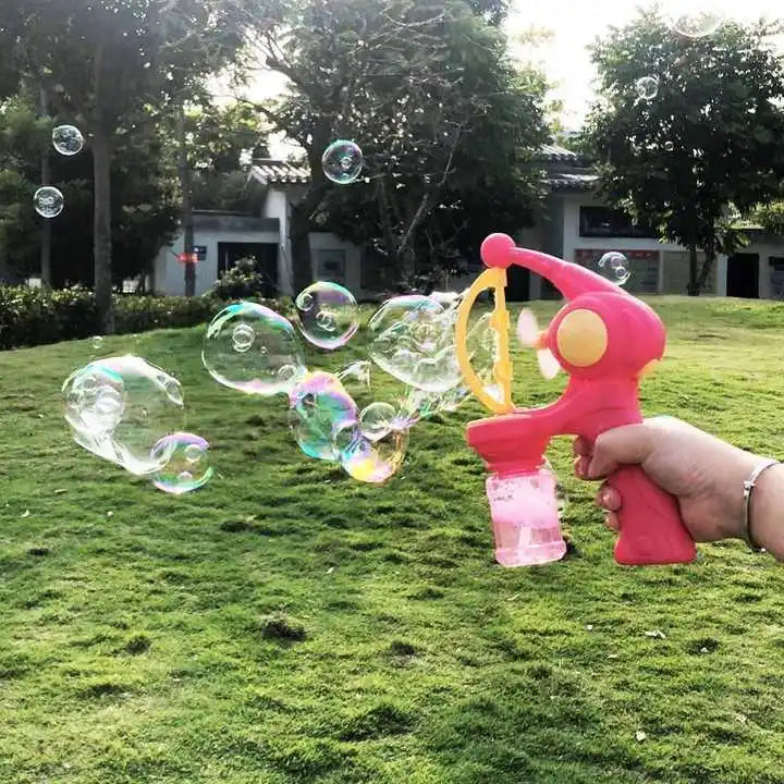 Bubbles Machine Electric Bubble Gun large Small bubbles Kids Toy Automatic Soap Blower Outdoor Party Games Children Gifts