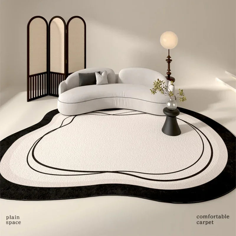 Modern Minimalist Decorative Plush Carpet