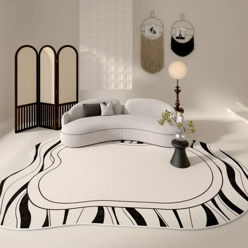 Modern Minimalist Decorative Plush Carpet