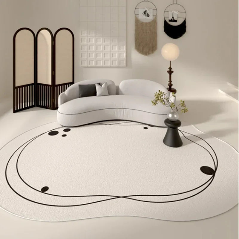 Modern Minimalist Decorative Plush Carpet