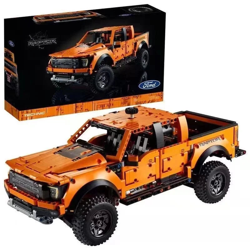 1379Pcs Ford Raptors F-150 Pickup Truck