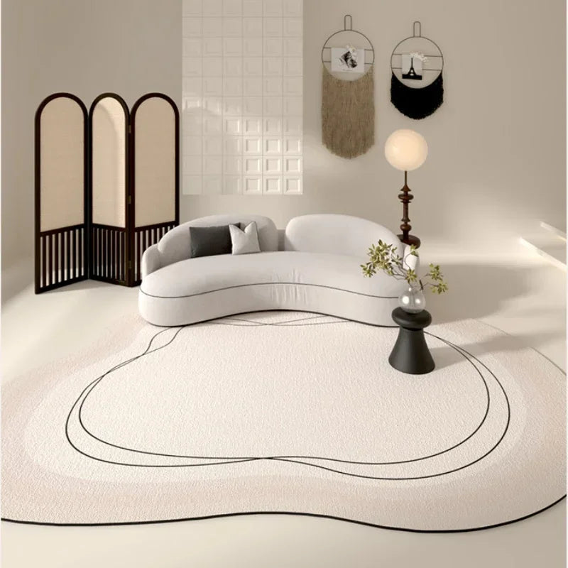 Modern Minimalist Decorative Plush Carpet