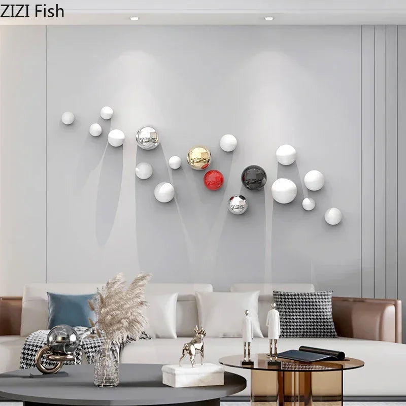 Simplicity Decorative Ball Wall Hanging Ornaments