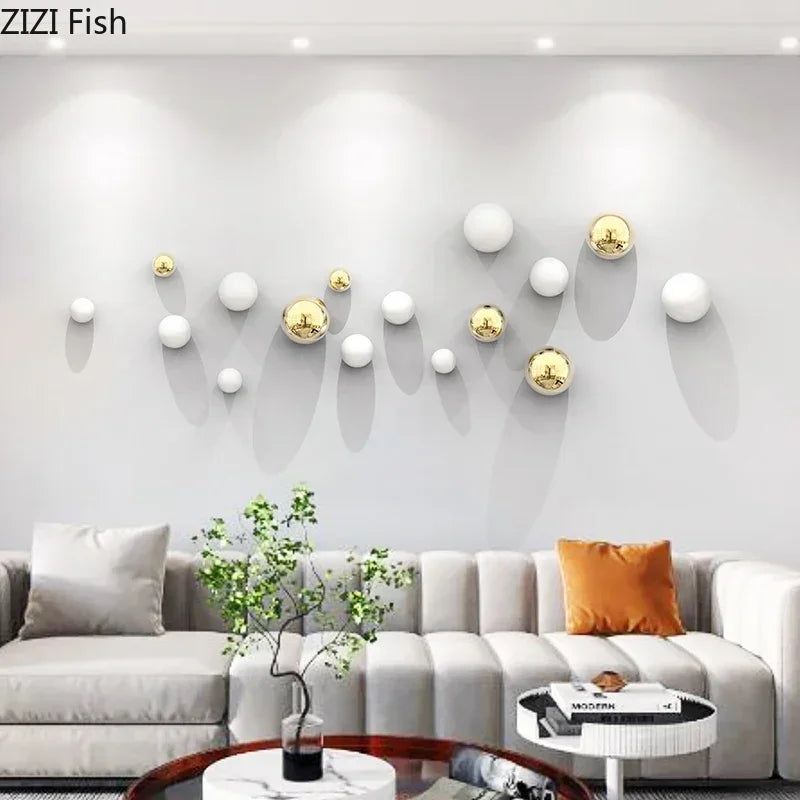 Simplicity Decorative Ball Wall Hanging Ornaments