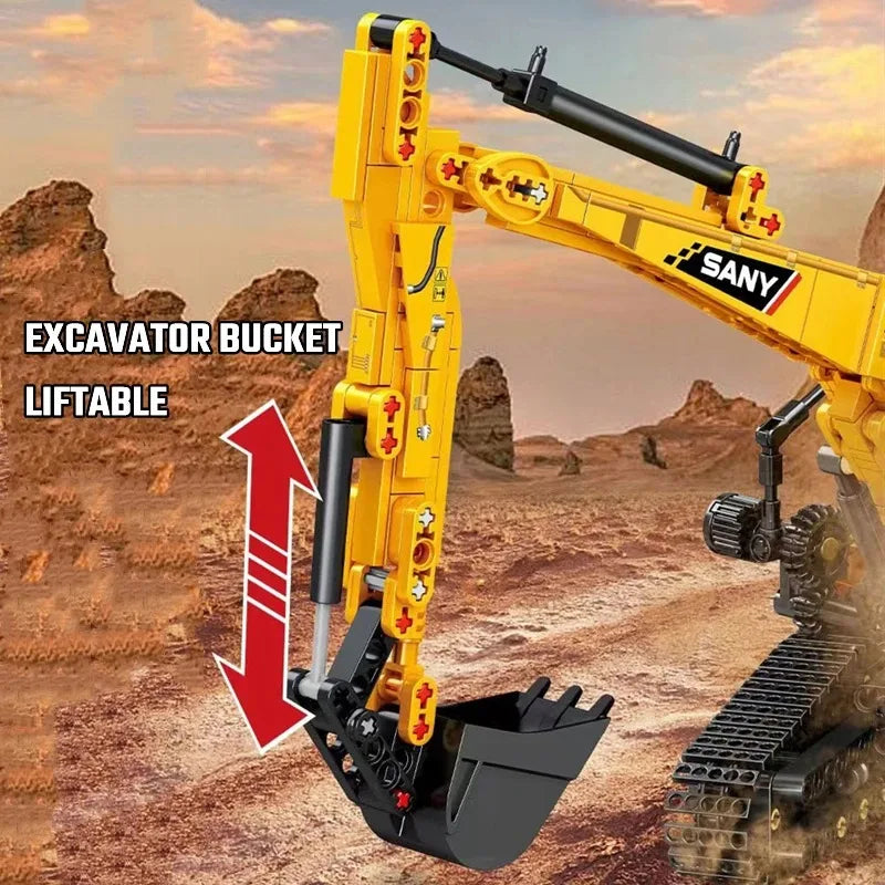 SEMBO City Construction Vehicle Excavator